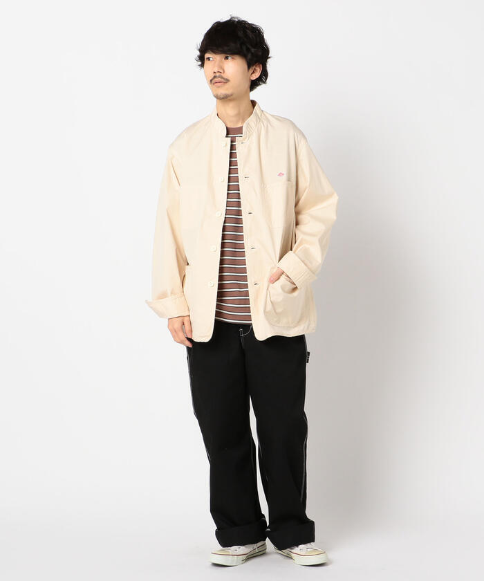 セール 30%OFF】【DANTON/ダントン】 バンドカラーブルゾン #JD