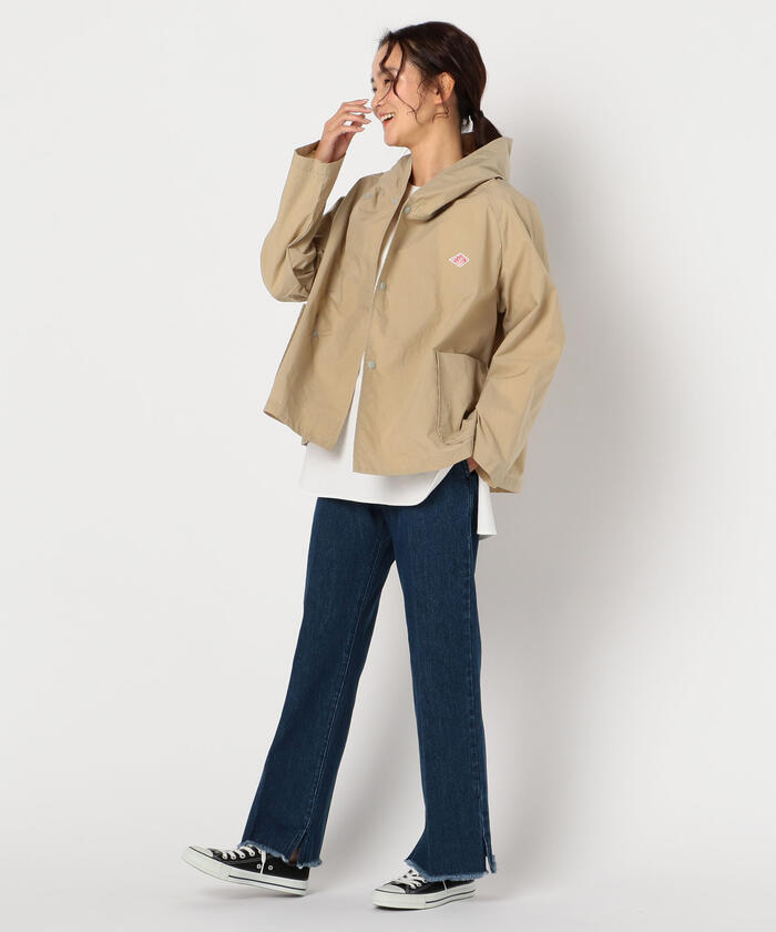 セール】【DANTON/ダントン】 NYLON TAFFETA フードショート セール】【DANTON/ダントン】 NYLON TAFFETA フードショート