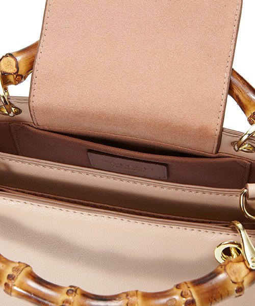 トプカピ TOPKAPI バンブーハンドル レザー2way ショルダー