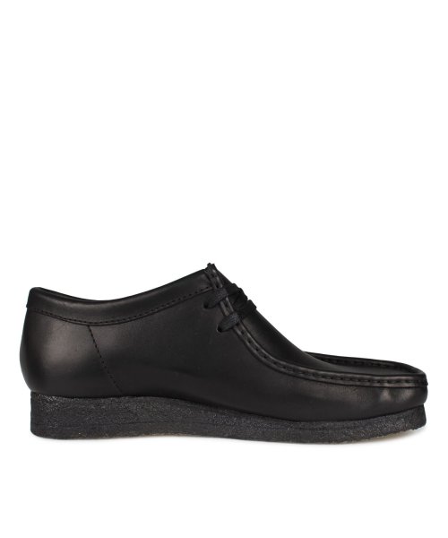 クラークス Clarks ワラビーブーツ メンズ Wallabee Boot ブラック 黒 クラークス Clarks D Fashion