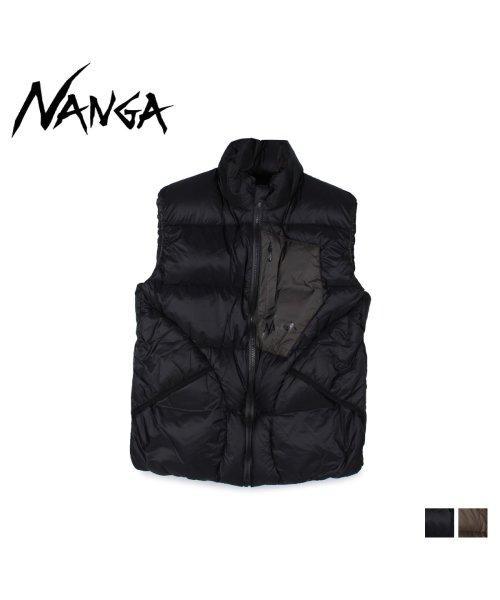 Nanga ナンガ ダウンベスト アウター マゼノリッジ メンズ 防寒 Mazeno Ridge Vest ブラック カーキ 黒 N1mv ナンガ Nanga D Fashion