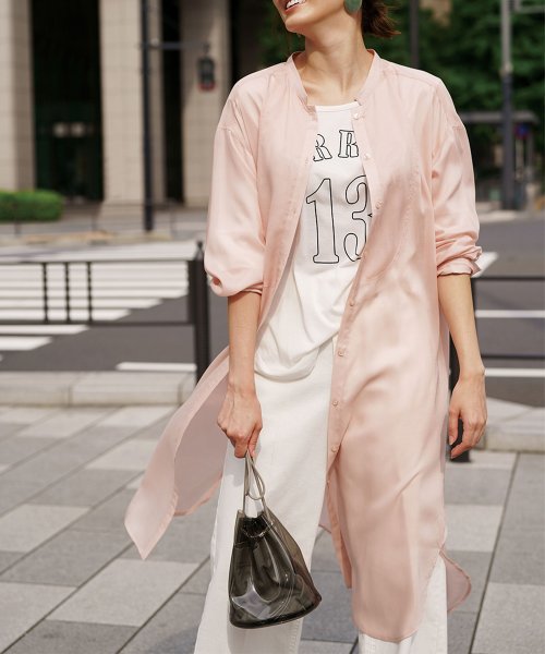 シアー素材シャツワンピ ラナン Ranan D Fashion シアー素材シャツワンピ ラナン Ranan D Fashion