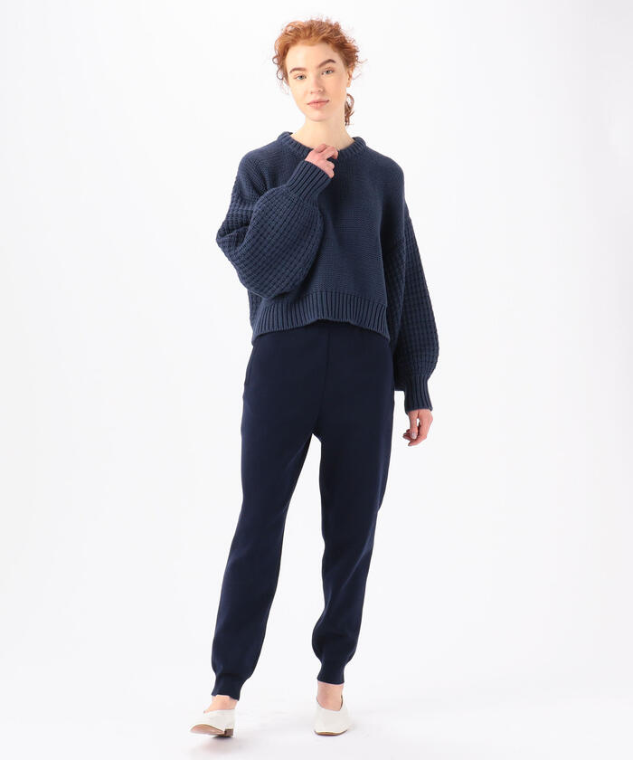 セール 30%OFF】コットンシルク クルーネックプルオーバー セール 30%OFF】コットンシルク クルーネックプルオーバー