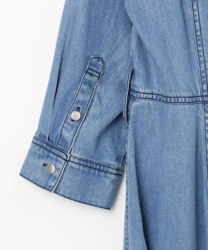 セール 60%OFF】カシュクールデニムワンピース(503773538) | グレース ...