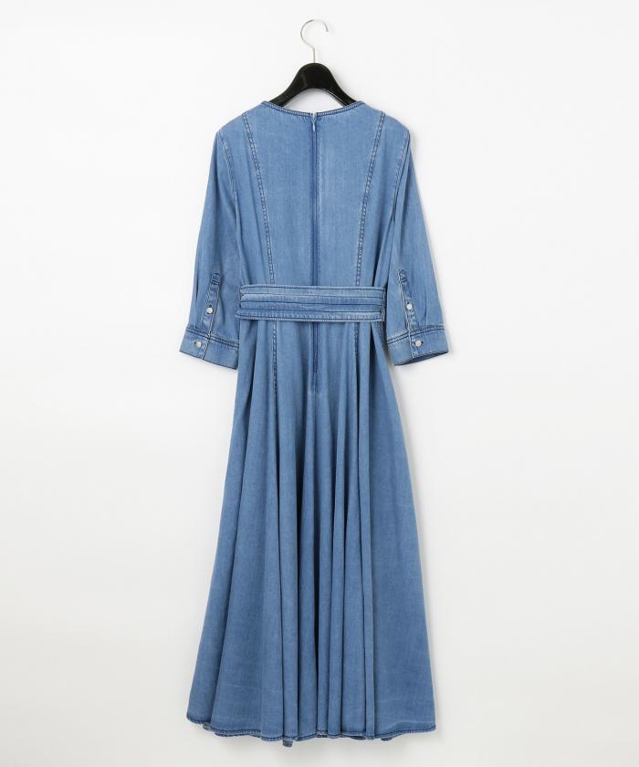 セール 60%OFF】カシュクールデニムワンピース(503773538) | グレース ...