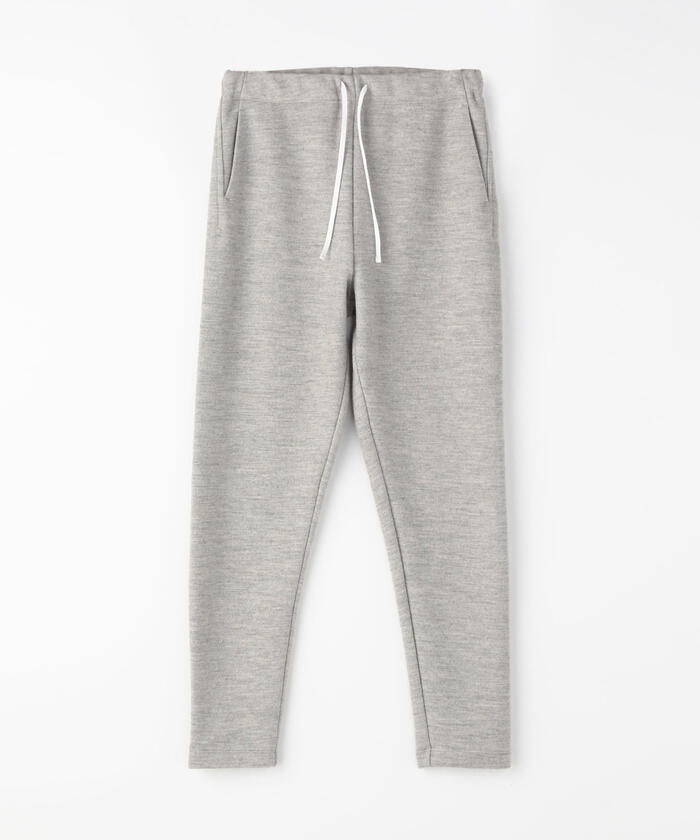 セール 30%OFF】ウールリネンダブルジャージー スエットパンツ