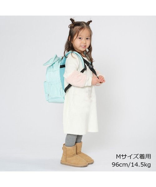 子供服 Kids Foret キッズフォーレ ｂｉｇリボン付プチドット柄リュック M L B キッズフォーレ Kids Foret D Fashion