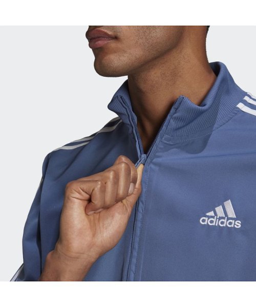 Aeroready エッセンシャルズ レギュラーフィット 3ストライプス トラックスーツ Aeroready Essentials Regular Fit アディダス Adidas D Fashion