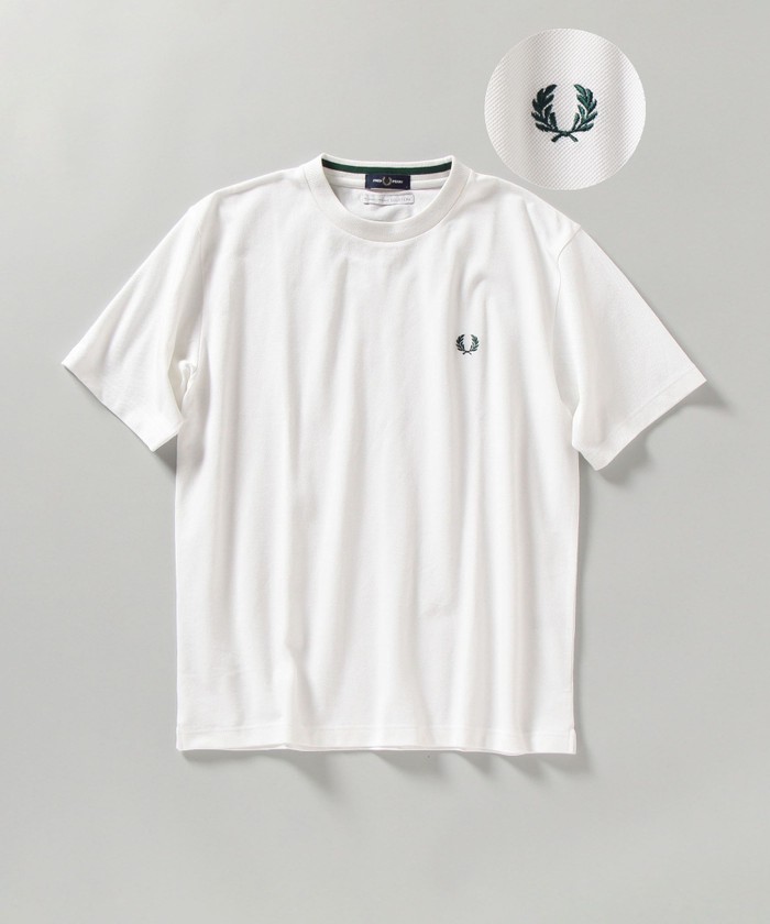 WEB限定/SHIPS別注】FRED PERRY: SOLOTEX(R) 鹿の子 ワンポイント