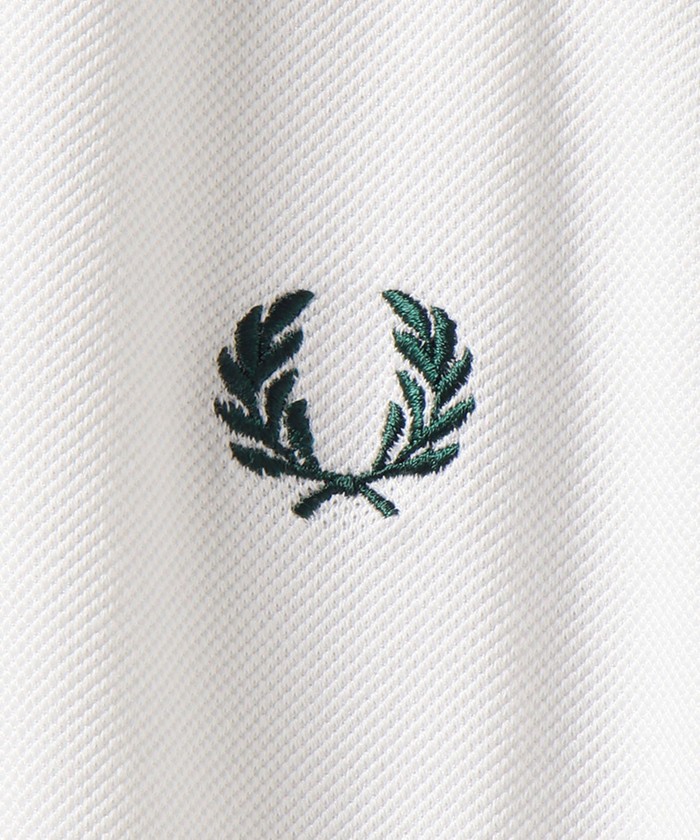 【最終値引き】SOLOTEX(R) 鹿の子ワンポイント ロゴ Tシャツ SHIPS別注】FRED PERRY: SOLOTEX（R) 鹿の子 ワンポイント ロゴ