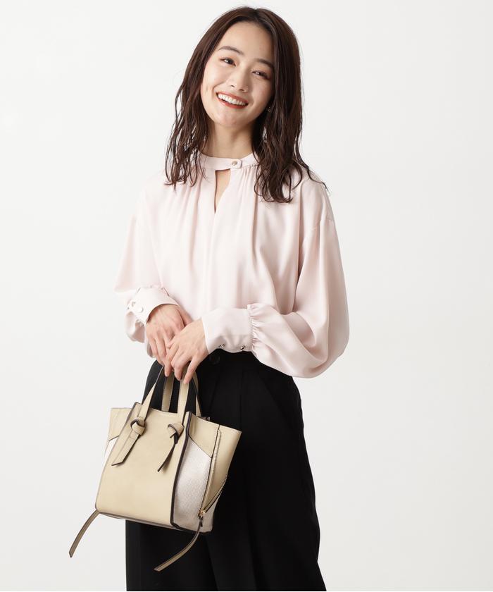 IENA（イエナ）の「エステルトロクルーネックブラウス◇（シャツ