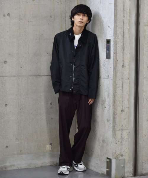 セール】【SHIPS別注】BARBOUR: ナイロン TRANSPORT/トランスポート 