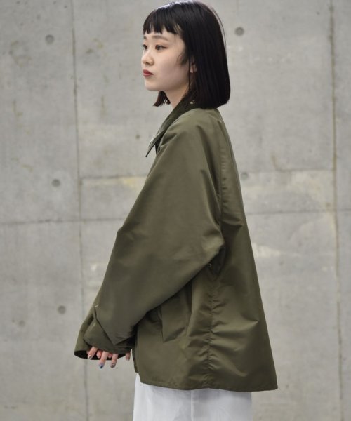 セール】【SHIPS別注】BARBOUR: ナイロン TRANSPORT/トランスポート 