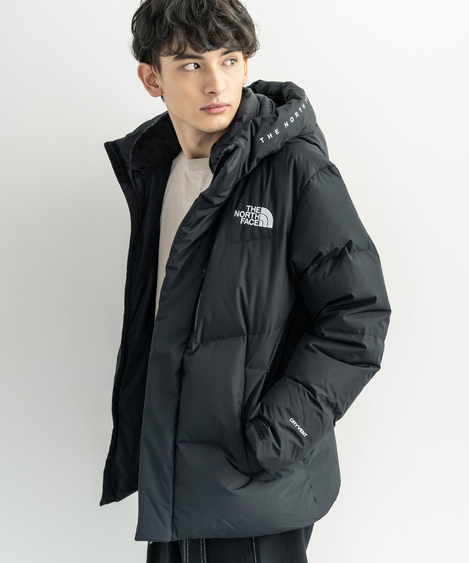 THE NORTH FACE WHITE LABEL ホワイトレーベル ダウンカラーベージュ