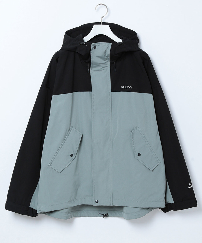 GERRY】ドロップショルダー マウンテンパーカー/撥水性/軽量性 GERRY】ドロップショルダー マウンテンパーカー/撥水性/軽量性