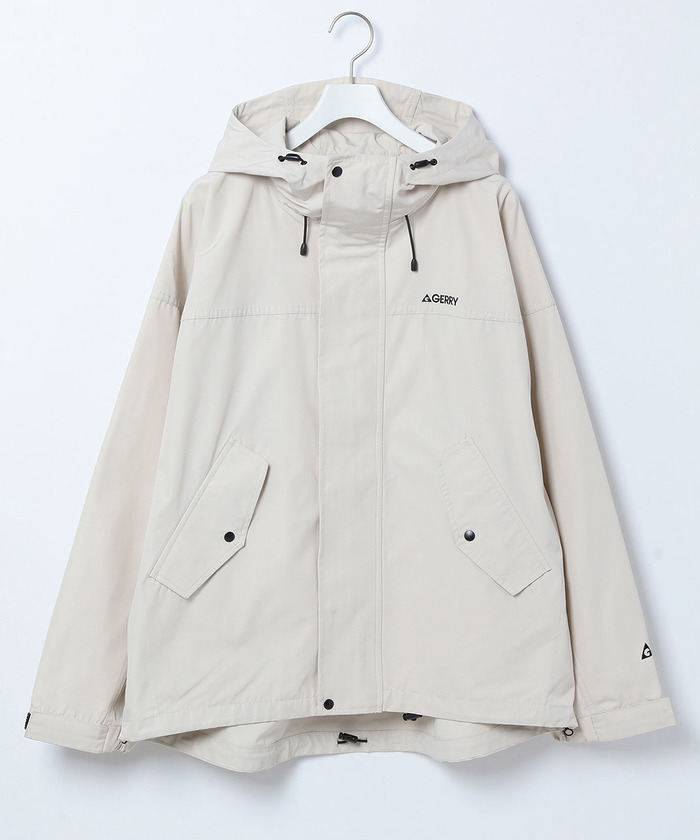 GERRY】ドロップショルダー マウンテンパーカー/撥水性/軽量性 GERRY】ドロップショルダー マウンテンパーカー/撥水性/軽量性
