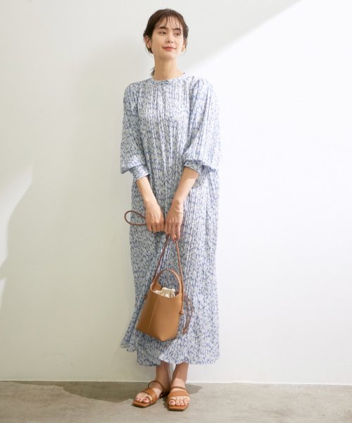 セール Web限定 2way オリジナルプリントワッシャープリーツワンピース ロペ Rope D Fashion セール Web限定 2way オリジナルプリントワッシャープリーツワンピース ロペ Rope D Fashion