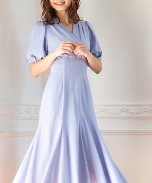 セール 50 Off カシュクールフレアワンピース コケットアンナ Coquette Anna D Fashion