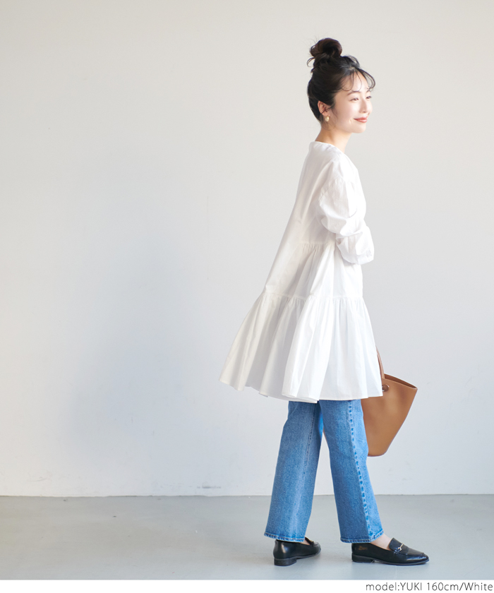 贅沢 COMME des ギャザーチュニック GARCONS トップス - トップス