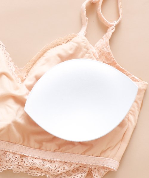 美乳を作るプリンセスナイトブラ 育乳 ノンワイヤー バストアップ ワイヤーなしの夜用かわいいブラジャー プールヴー Pourvous D Fashion