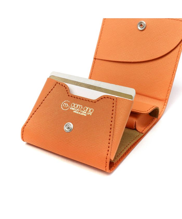コモノ com-ono 財布 ミニ財布 メンズ WALLET オレンジ コモノ com-ono 財布 ミニ財布 メンズ WALLET オレンジ