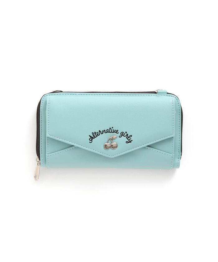クーポン】【セール 60%OFF】ショルダー付きウォレット クーポン】【セール 60%OFF】ショルダー付きウォレット