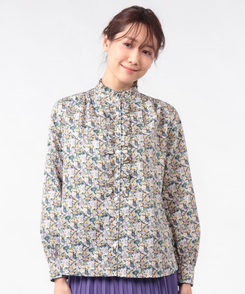 セール 30 Off リバティプリントブラウス オールド イングランド Old England D Fashion