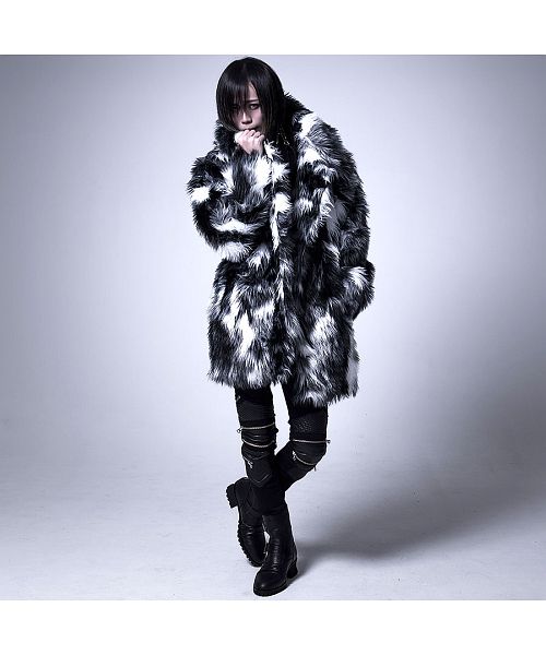 civarize モノトーン　ボリュームファー　パーカー