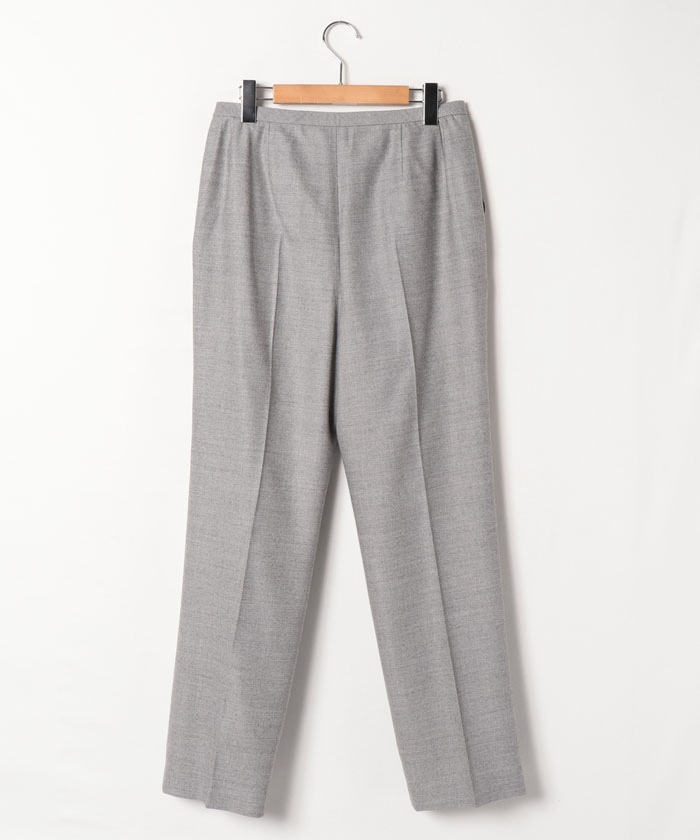 シルク混タックパンツ | elchate.com