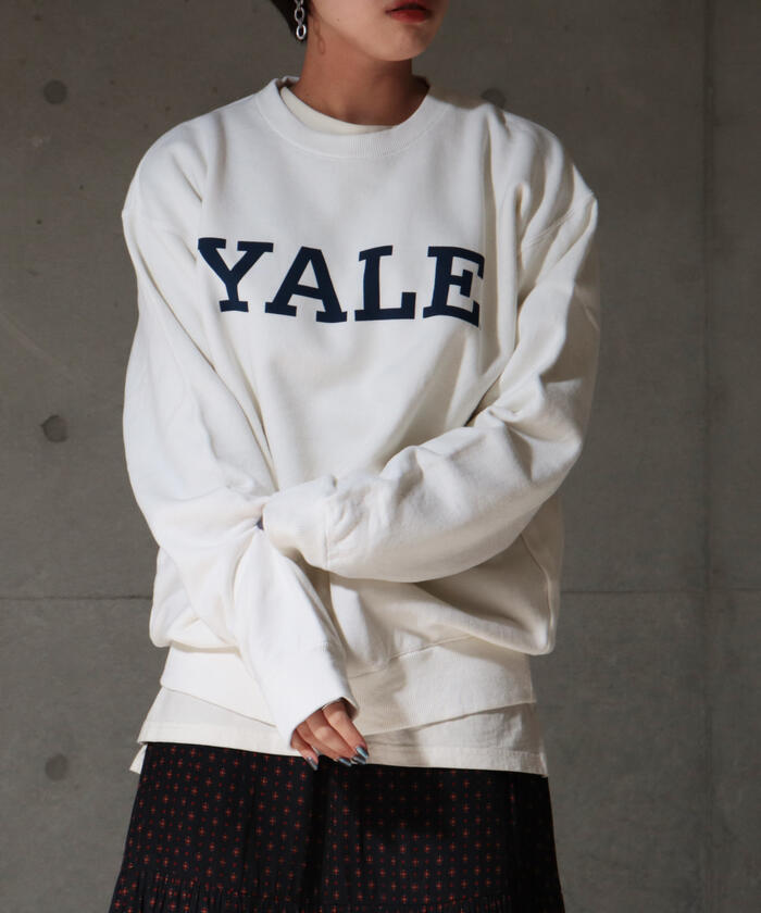 クーポン】【セール 20%OFF】YALE / UCLA 別注 カレッジロゴ ヴィンテージ加工 ビッグシルエット スウェット プルオーバー  UNISEX(503736939) | ノーリーズグッドマン(NOLLEY'S goodman) - d fashion