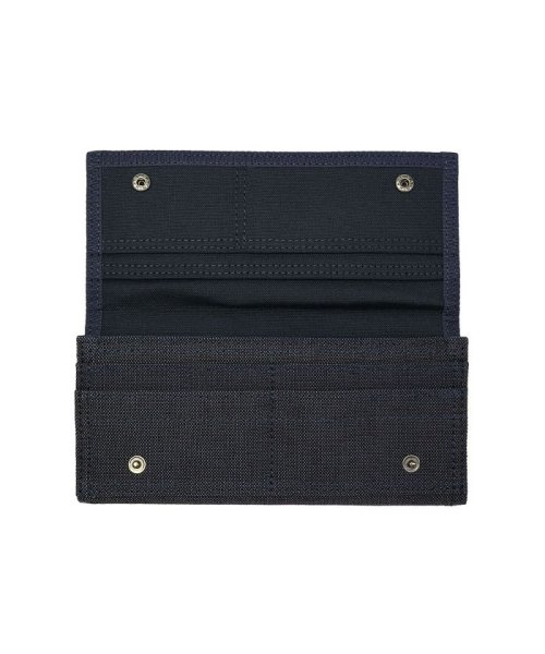 吉田カバン ポーター 財布 スモーキー Porter Smoky Wallet 長財布 小銭入れ 二つ折り かぶせ シンプル 日本製 592 ポーター Porter D Fashion
