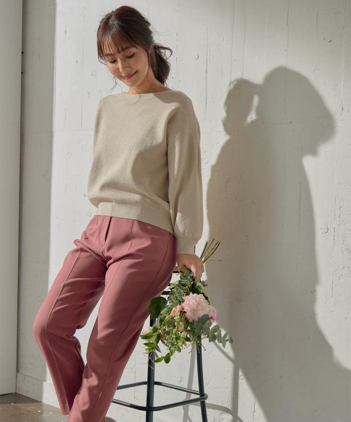 セール】【松本まりかさん着用】フォーチュンカラー ニット セール】【松本まりかさん着用】フォーチュンカラー ニット