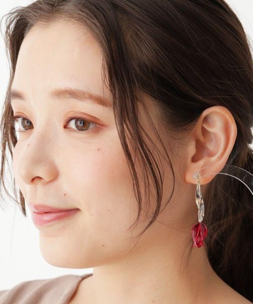ビッグチューリップピアス イッツデモ Its Demo D Fashion