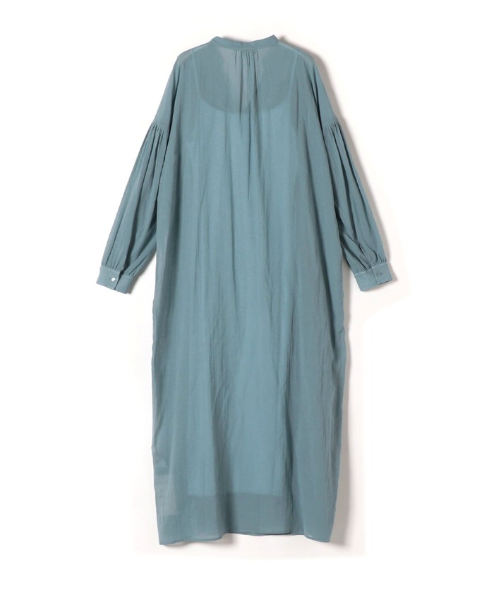 VIP★D&G ラッフル 花柄 シルククレープデシン ミディワンピース CHLOÉ シルククレープデシン ミディシャツワンピース ラッフル