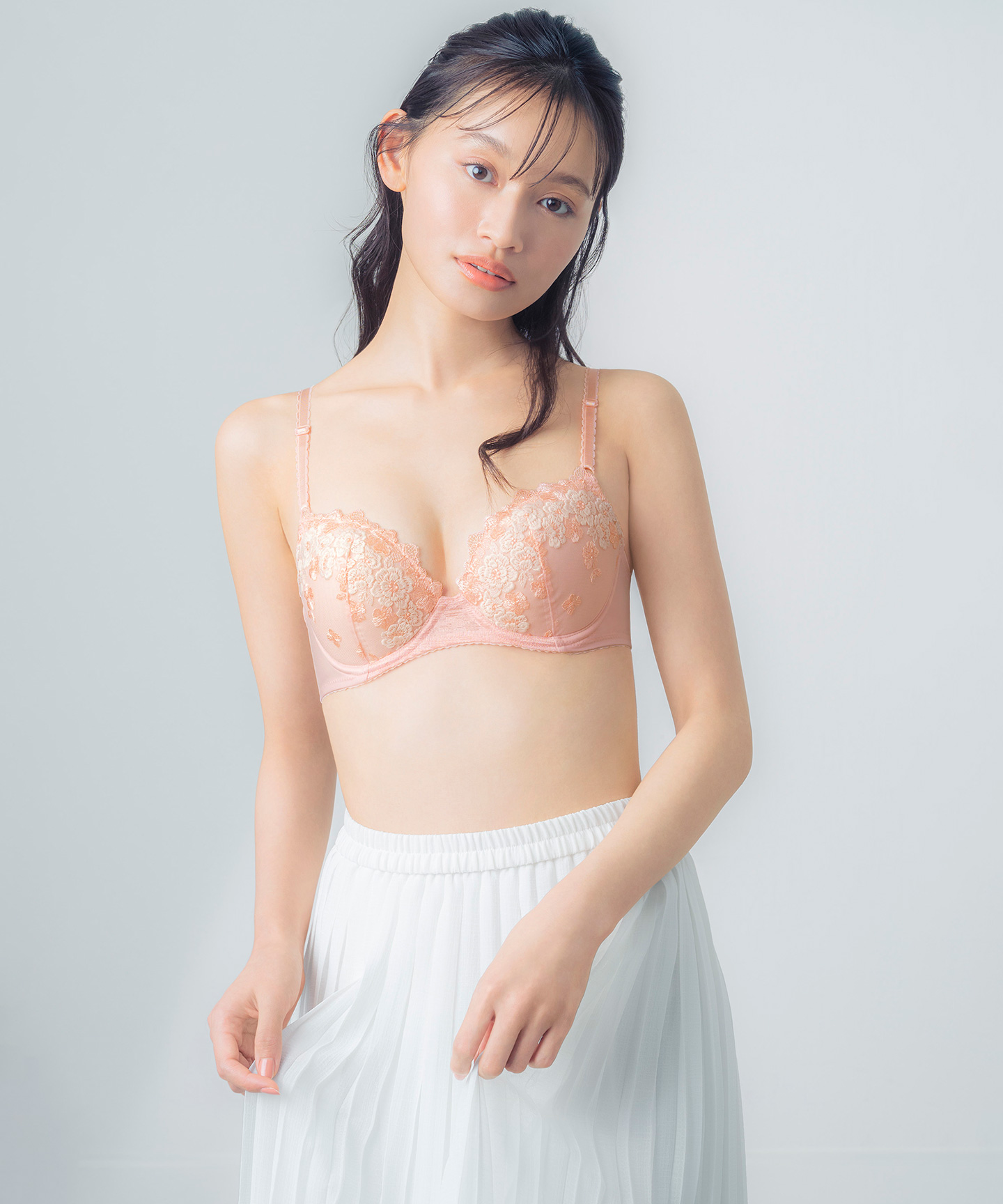 ウイング Wing Wing/(W)ウイング 3/4カップブラ 【ナチュラル