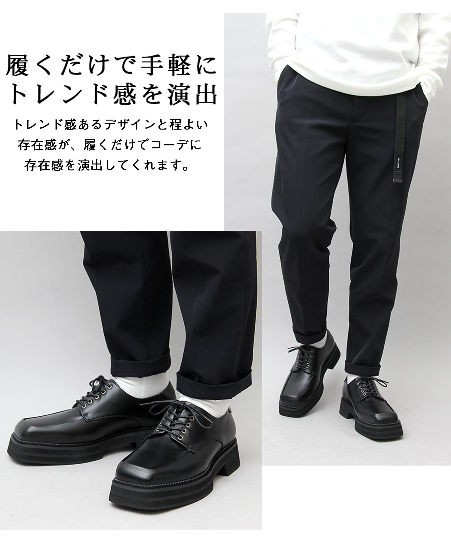 FLAT APARTMENT ドレスシューズ 24cm 新品同様! 靴