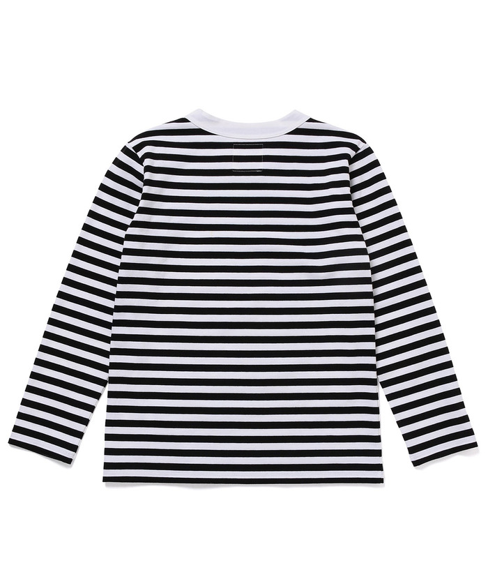agnes b.＆ADAM ET ROPE'＊ロングスリーブボーダーTシャツ agnes b.（アニエスベー）の「【agnes b. pour ADAM ET ROPE