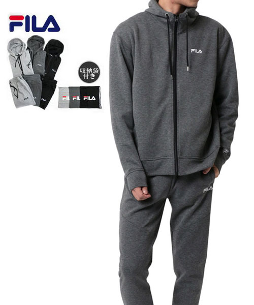 セットアップ】【FILA】フィラ ワンポイントフルジップパーカー