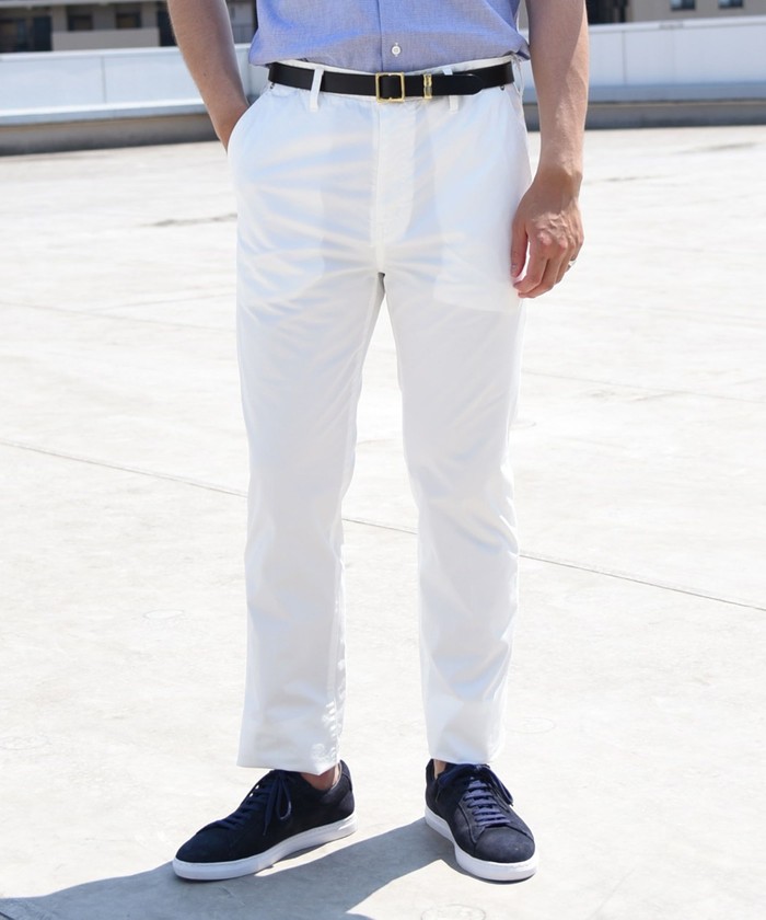 パンツ チノパン Ships アイスコットン ツイルパンツ 57 以上節約 Ships