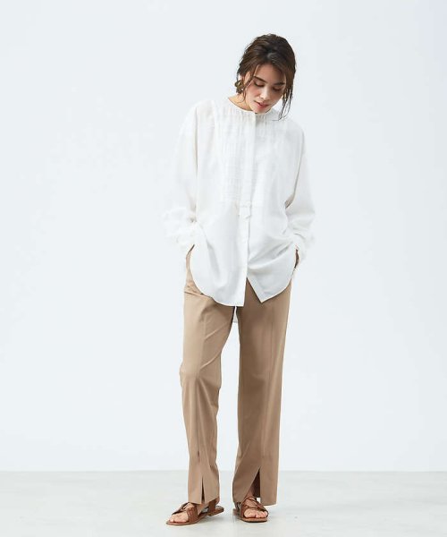 セール ライトブルー登場 2wayストレッチセンターベンツパンツ Qualite Qualite D Fashion
