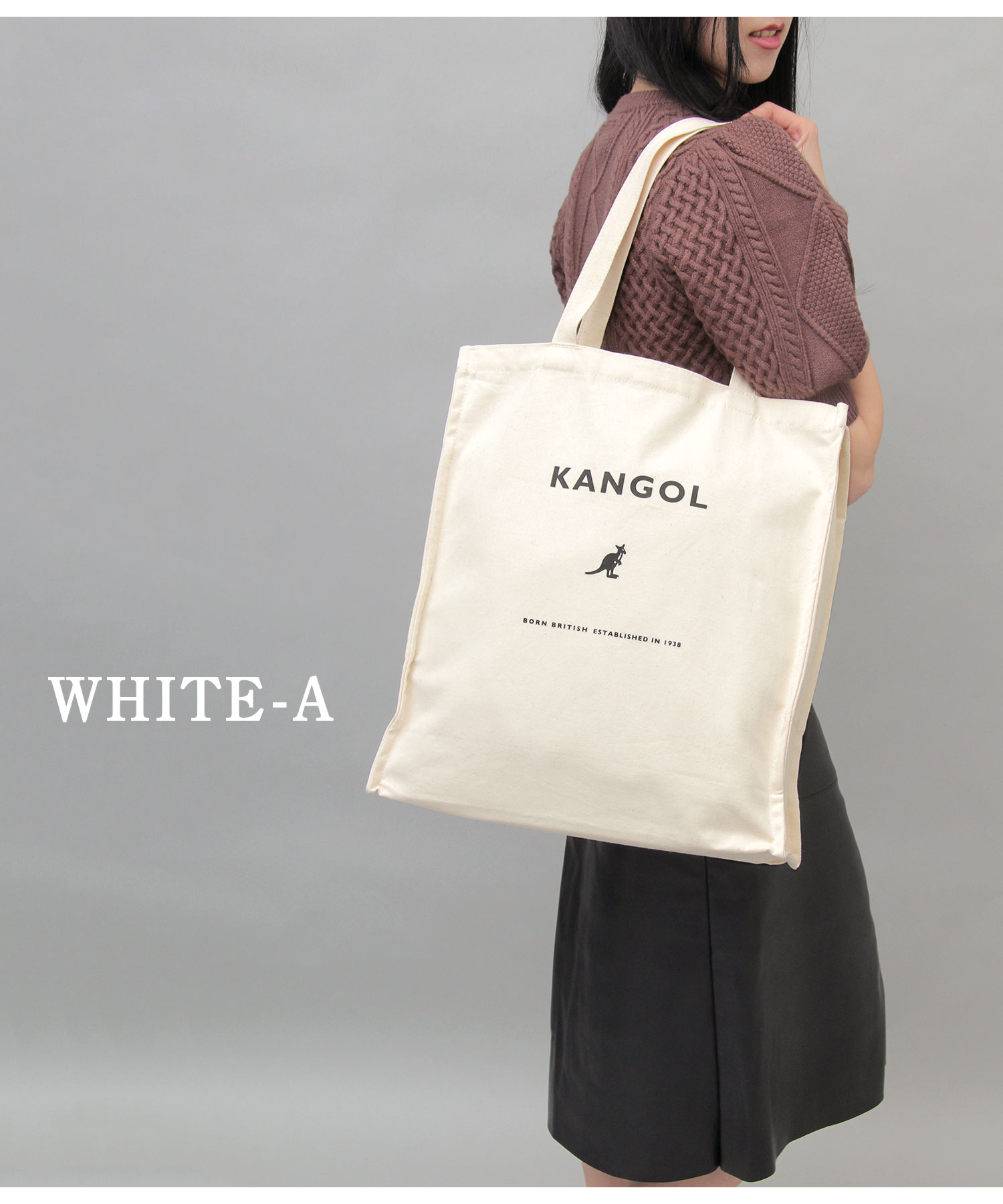 KANGOL / カンゴール / 大容量 キャンバス トートバッグ(503751301 ...