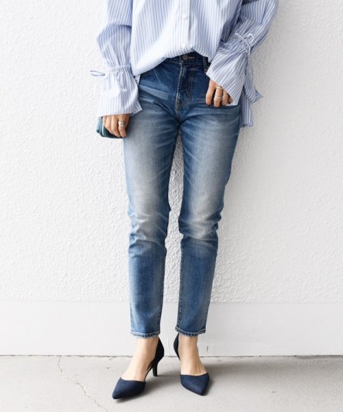 一部追加予約 スリムテーパードデニム シップス ウィメン Ships Women D Fashion 一部追加予約 スリムテーパードデニム シップス ウィメン Ships Women D Fashion