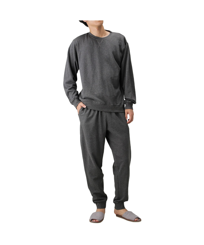 マックハウス Mac－House Navy ネイビー 綿100％ 裏毛スウェット