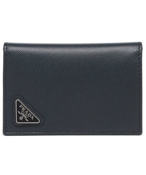 セール プラダ カードケース サフィアーノ トライアングルロゴ ネイビー メンズ Prada 2mc101 Qhh F0216 プラダ Prada D Fashion