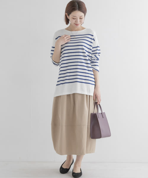 送料・関税込み◆Sea N.Y バブルヘムデザイン チノスカート 42fc2431-f25a-4551-a0d2-