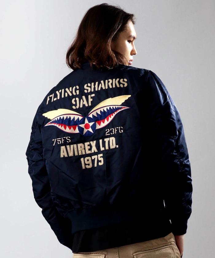 AVIREX アヴィレックス  FLYING SHARKS MA－1