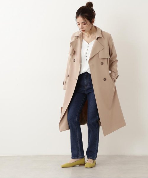 ベーシックトレンチコート エヌナチュラルビューティベーシック N Natural Beauty Basic D Fashion