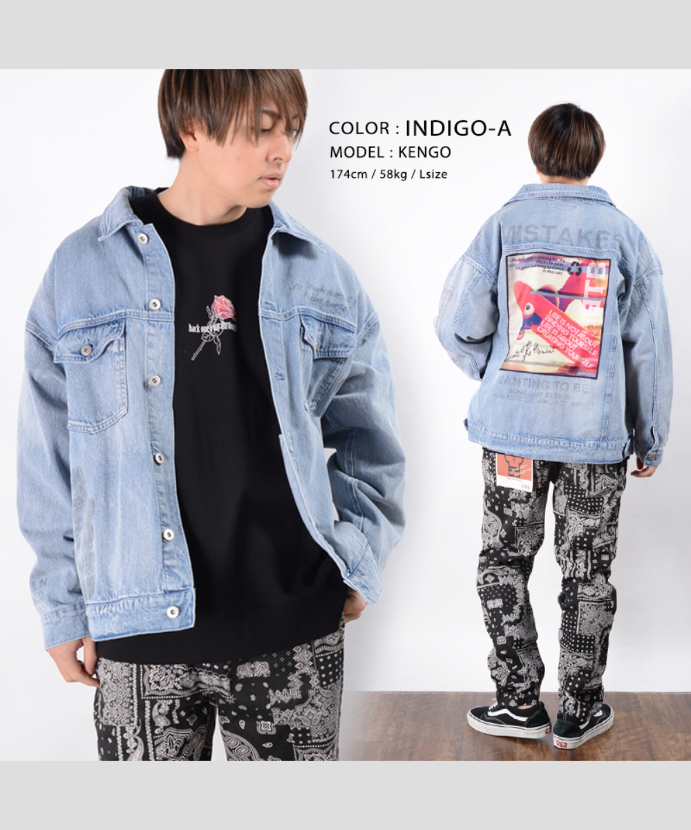 ワンフォークロージング 1111clothing ビッグシルエット デニム ワンフォークロージング 1111clothing ビッグシルエット デニム