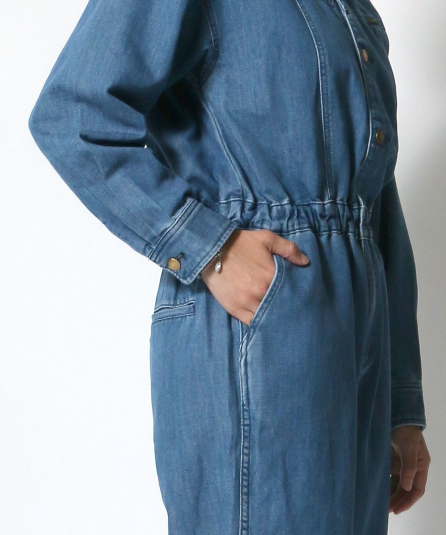 Salong hameu】Lee◇JUMP SUITS/デニムつなぎ ジャンプスーツ Salong hameu】Lee◇JUMP SUITS/デニムつなぎ ジャンプスーツ