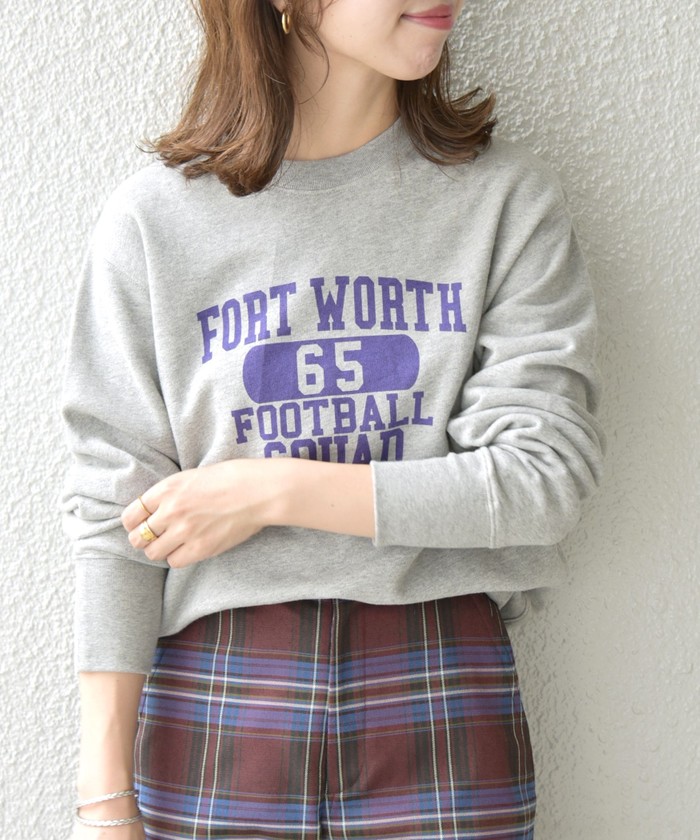SHIPS any別注】THE KNiTS:カレッジ スウェット(503809937